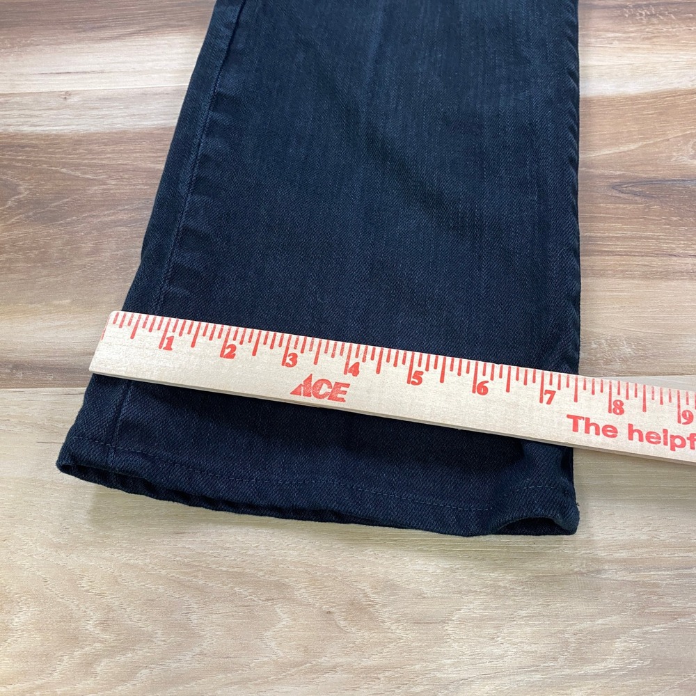 Bonobos Travel Jeans Mens 33x32 Minimalist Cotton Straight Black Made in USA - Picture 7 of 9